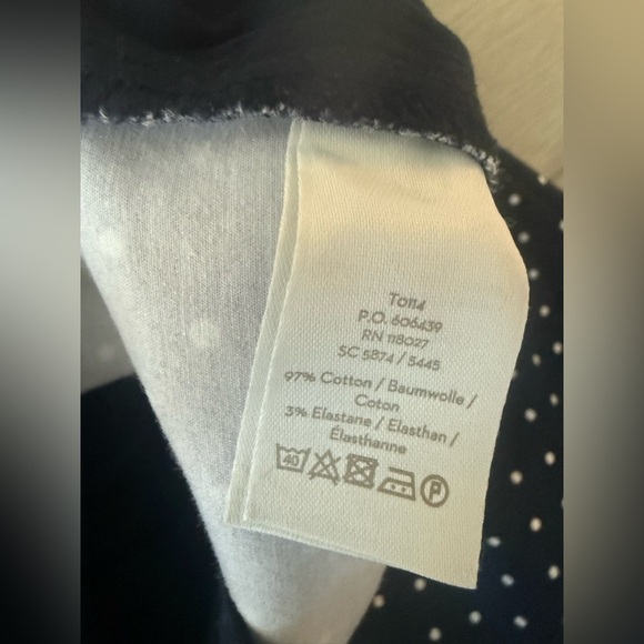 Boden Polkadot Cropped Pants Size 12 - Picture 4 of 5